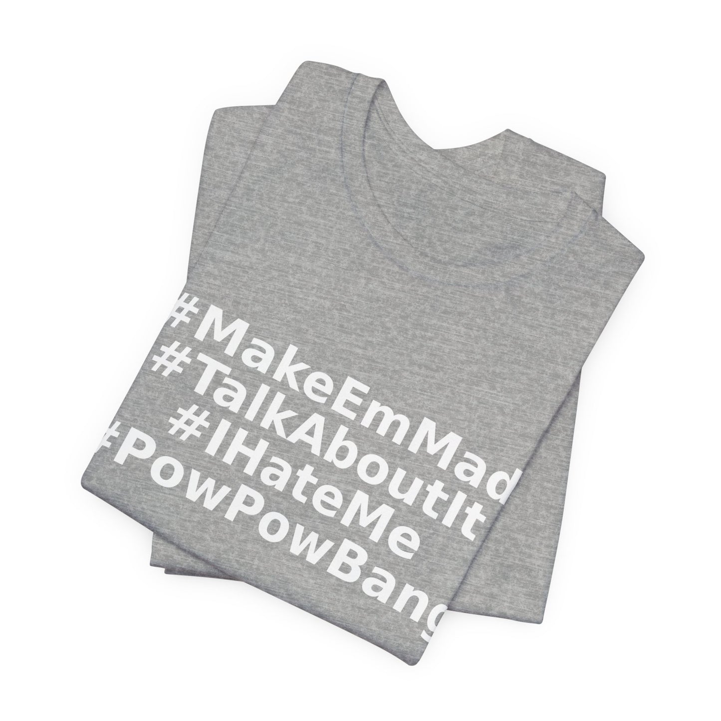 — #MakeEmMad Collection Stacked Oversized Boxy T-Shirt