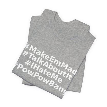 — #MakeEmMad Collection Stacked Oversized Boxy T-Shirt