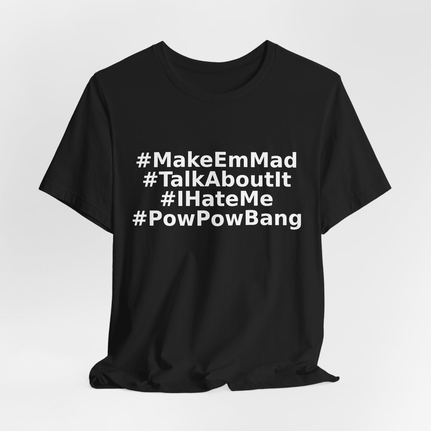 — #MakeEmMad Collection Stacked Oversized Boxy T-Shirt