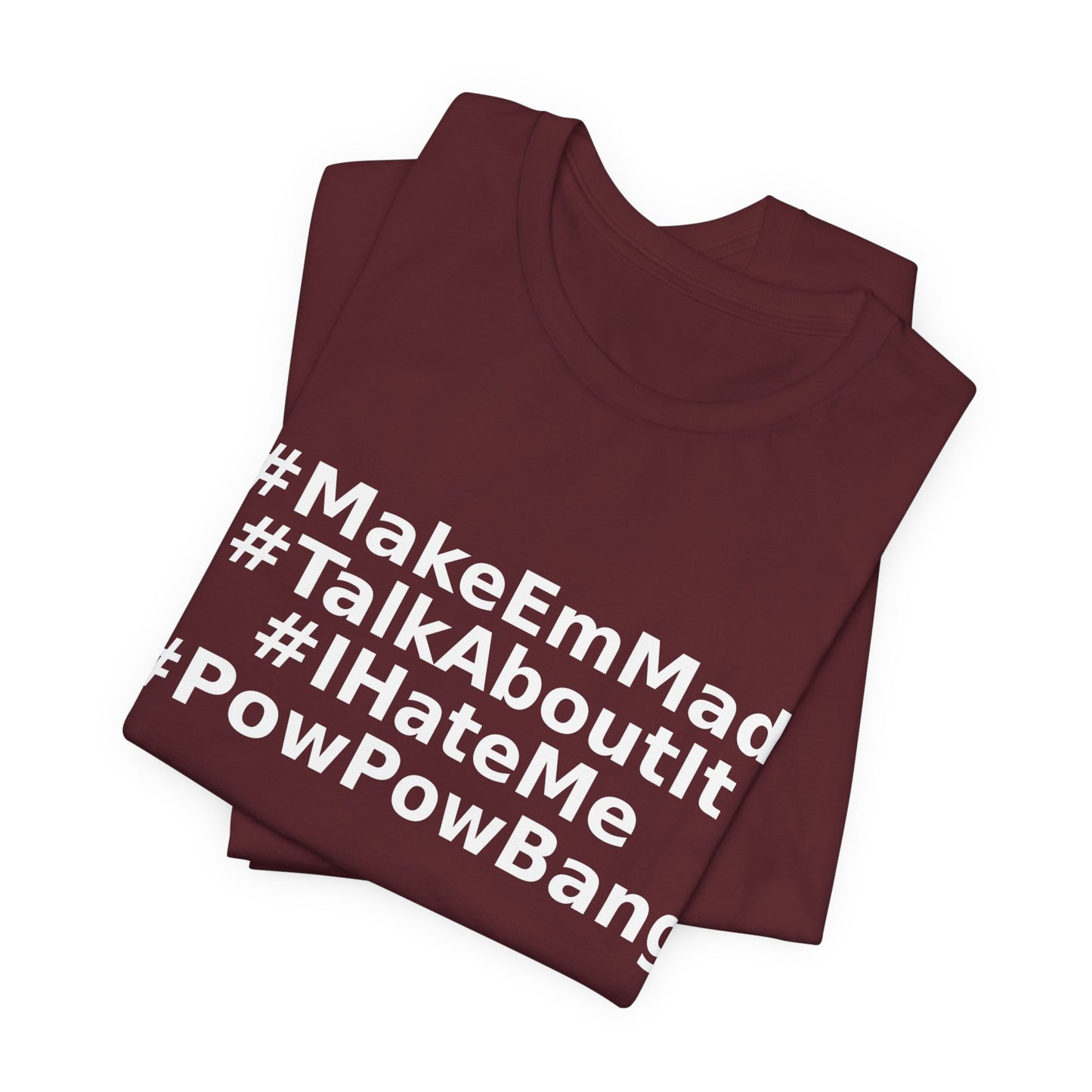 — #MakeEmMad Collection Stacked Oversized Boxy T-Shirt