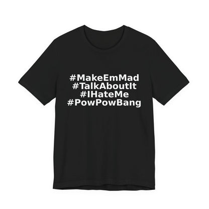 — #MakeEmMad Collection Stacked Oversized Boxy T-Shirt