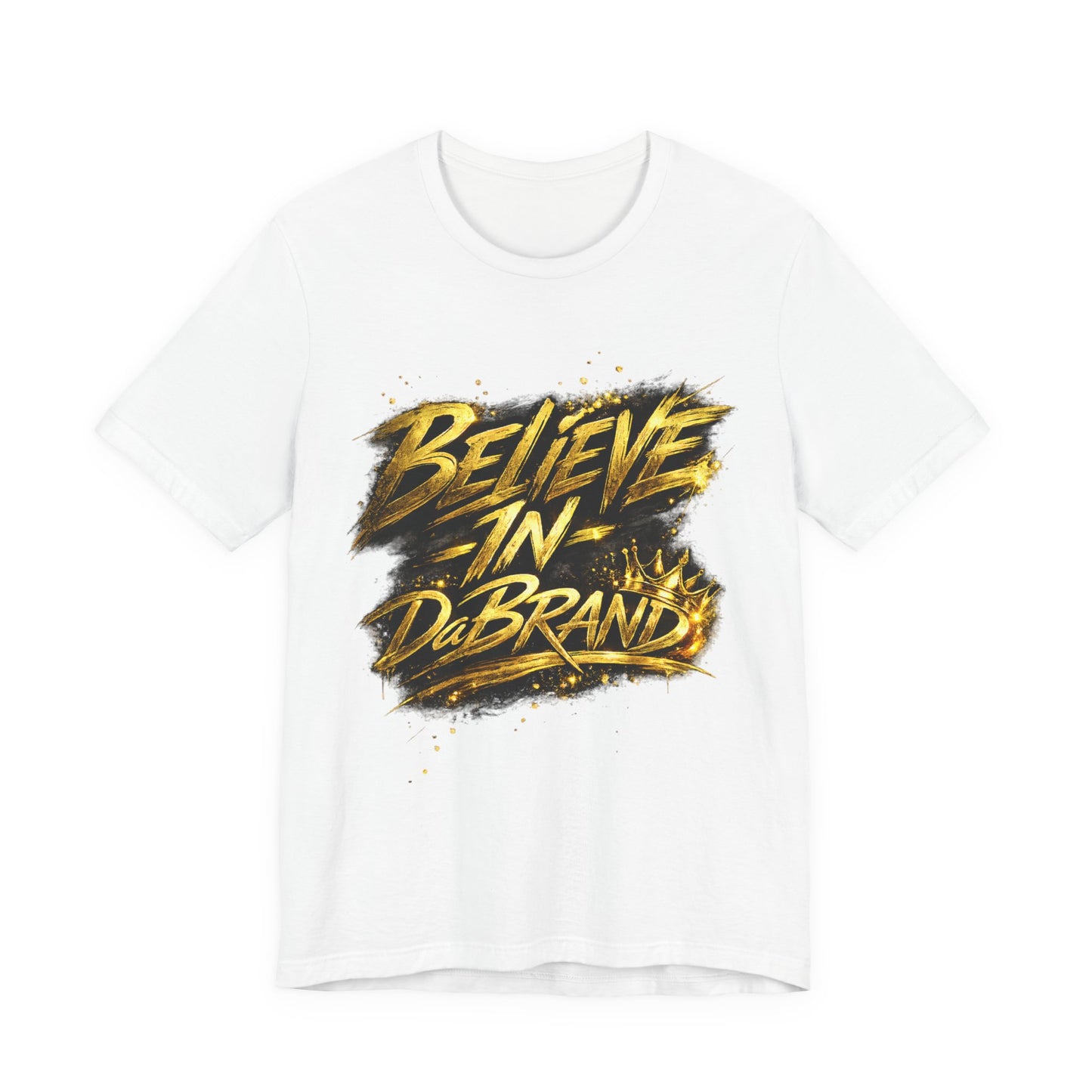 Believe In DaBrand Graphic Tee — Oversized Boxy Streetwear T-Shirt