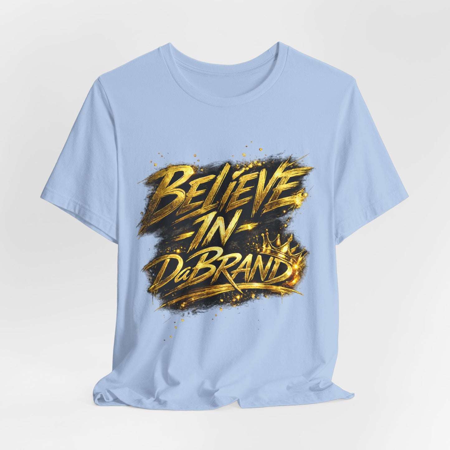 Believe In DaBrand Graphic Tee — Oversized Boxy Streetwear T-Shirt