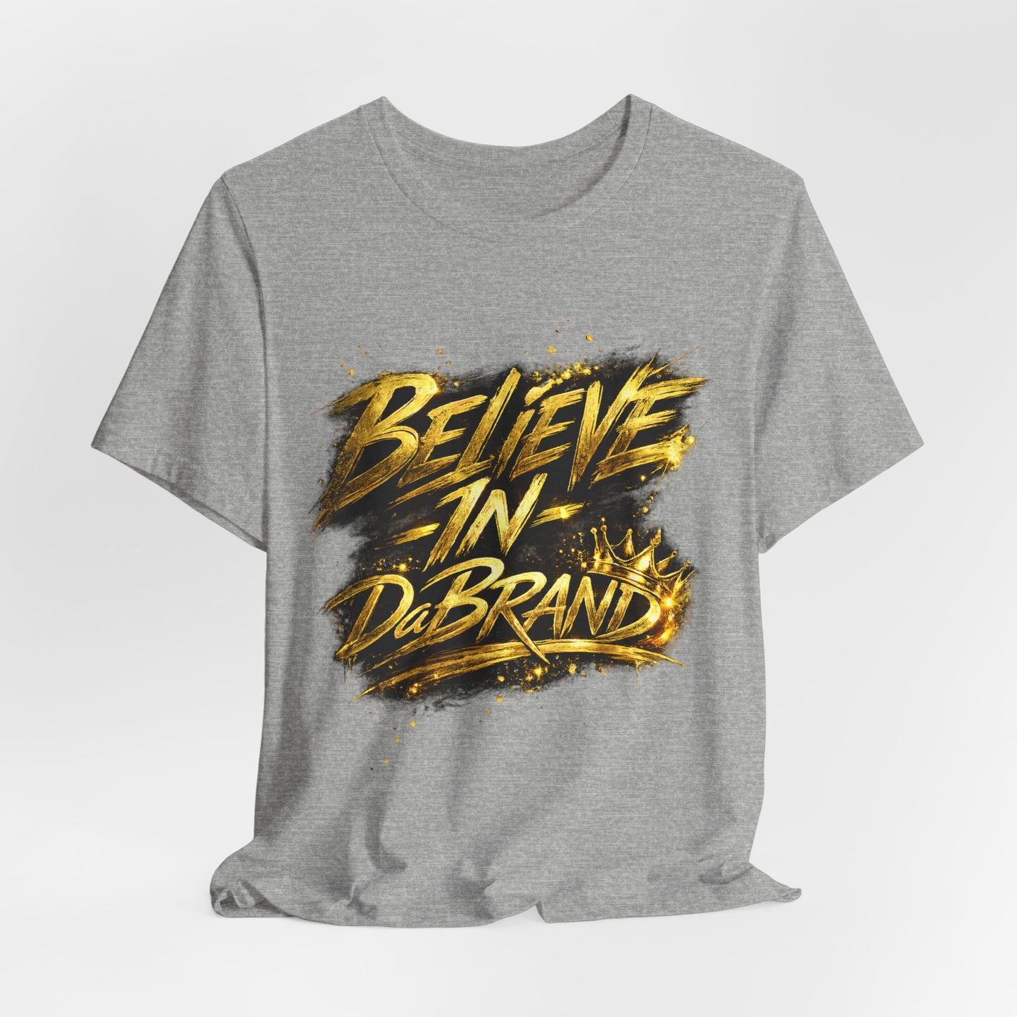 Believe In DaBrand Graphic Tee — Oversized Boxy Streetwear T-Shirt