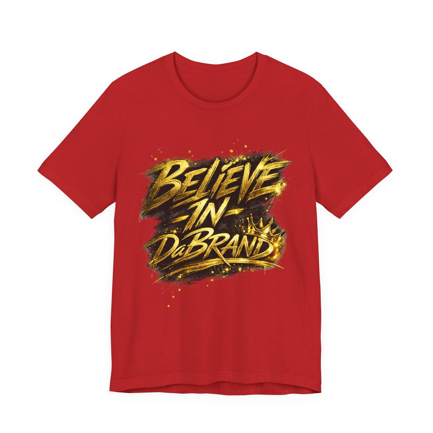 Believe In DaBrand Graphic Tee — Oversized Boxy Streetwear T-Shirt