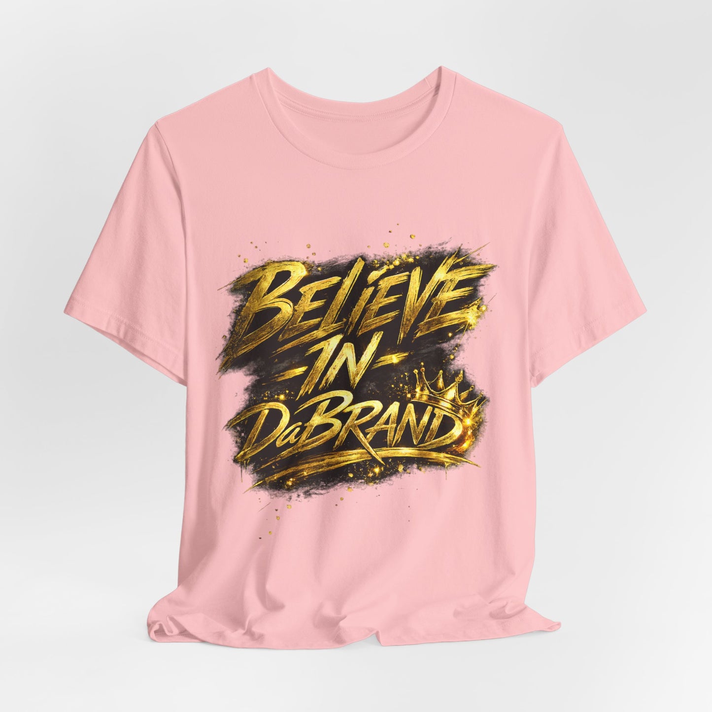 Believe In DaBrand Graphic Tee — Oversized Boxy Streetwear T-Shirt