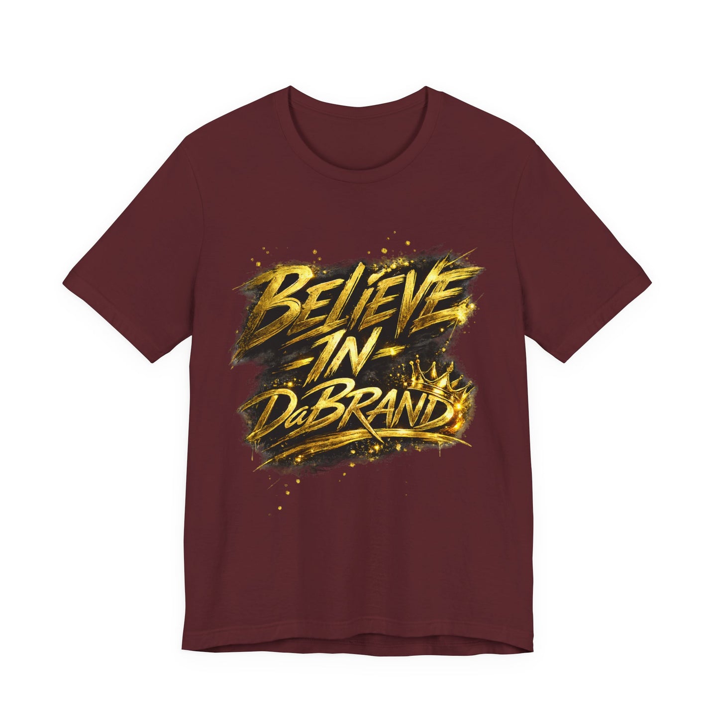 Believe In DaBrand Graphic Tee — Oversized Boxy Streetwear T-Shirt