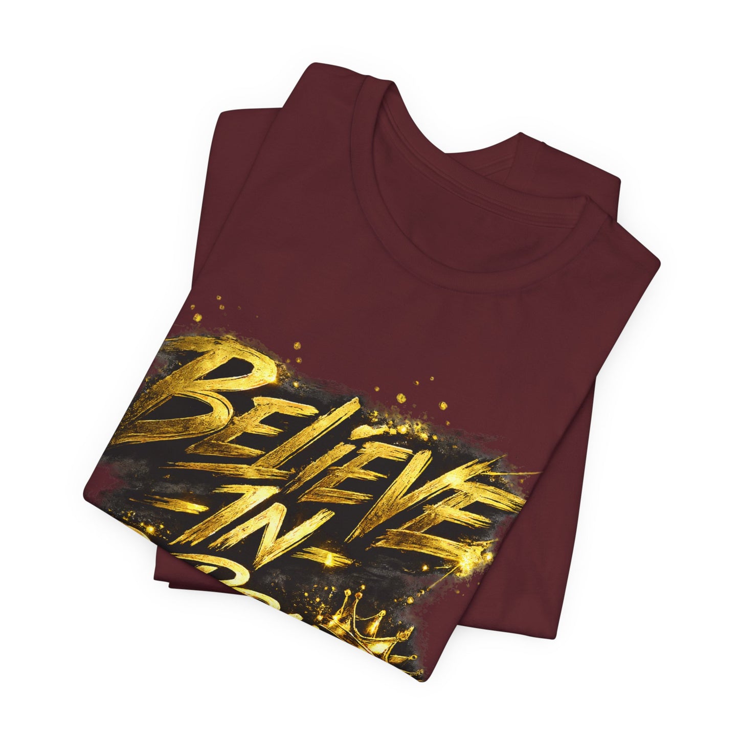 Believe In DaBrand Graphic Tee — Oversized Boxy Streetwear T-Shirt