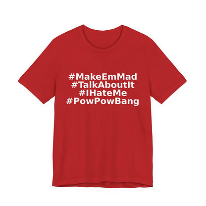 — #MakeEmMad Collection Stacked Oversized Boxy T-Shirt