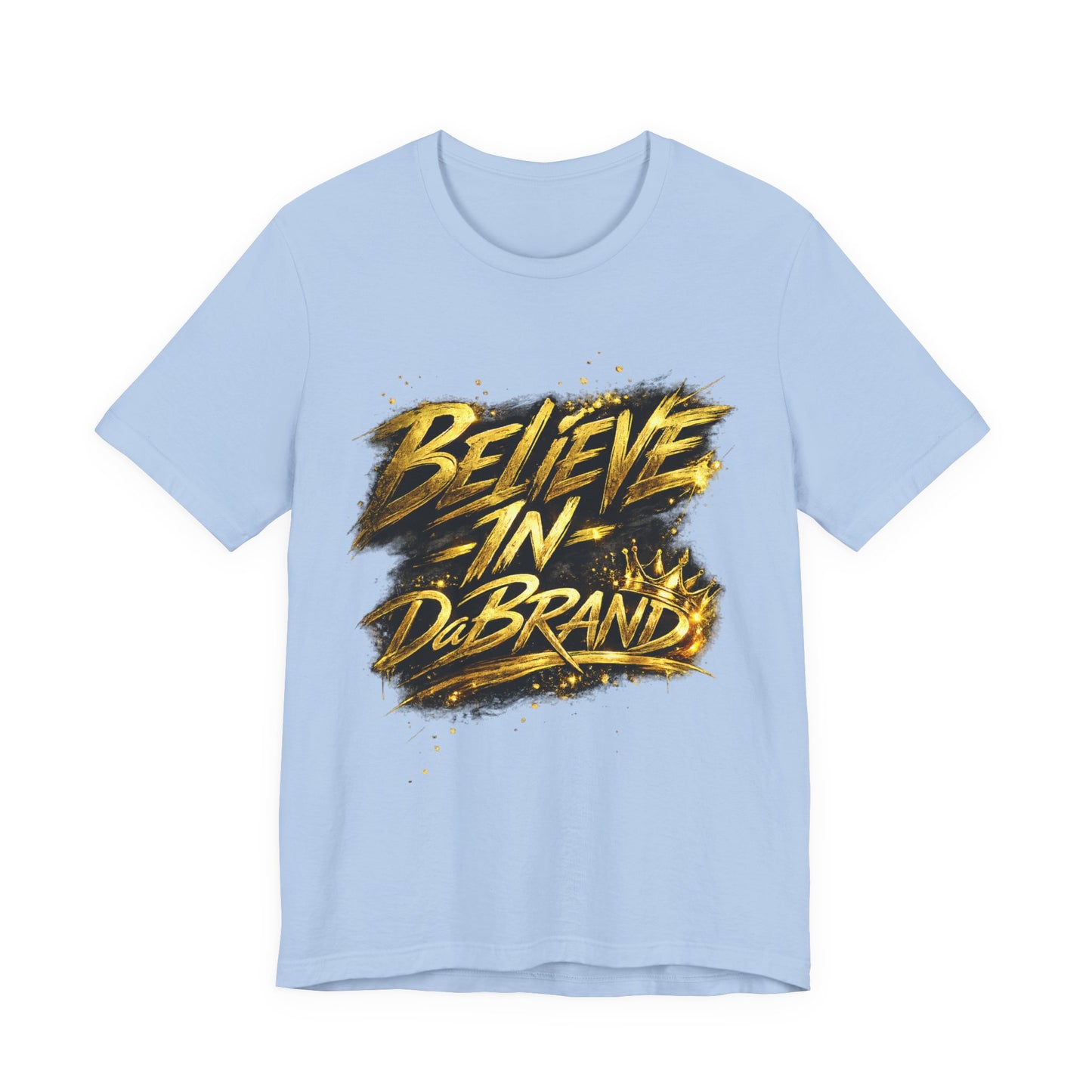 Believe In DaBrand Graphic Tee — Oversized Boxy Streetwear T-Shirt