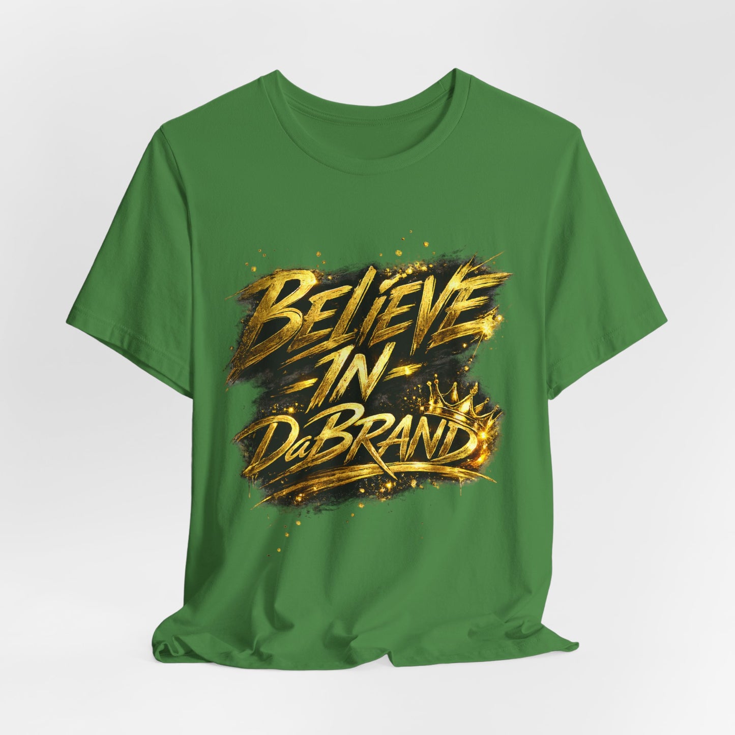 Believe In DaBrand Graphic Tee — Oversized Boxy Streetwear T-Shirt