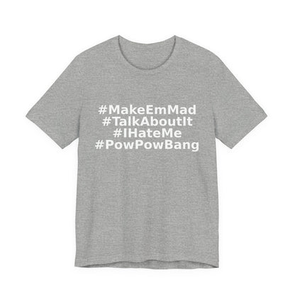 — #MakeEmMad Collection Stacked Oversized Boxy T-Shirt