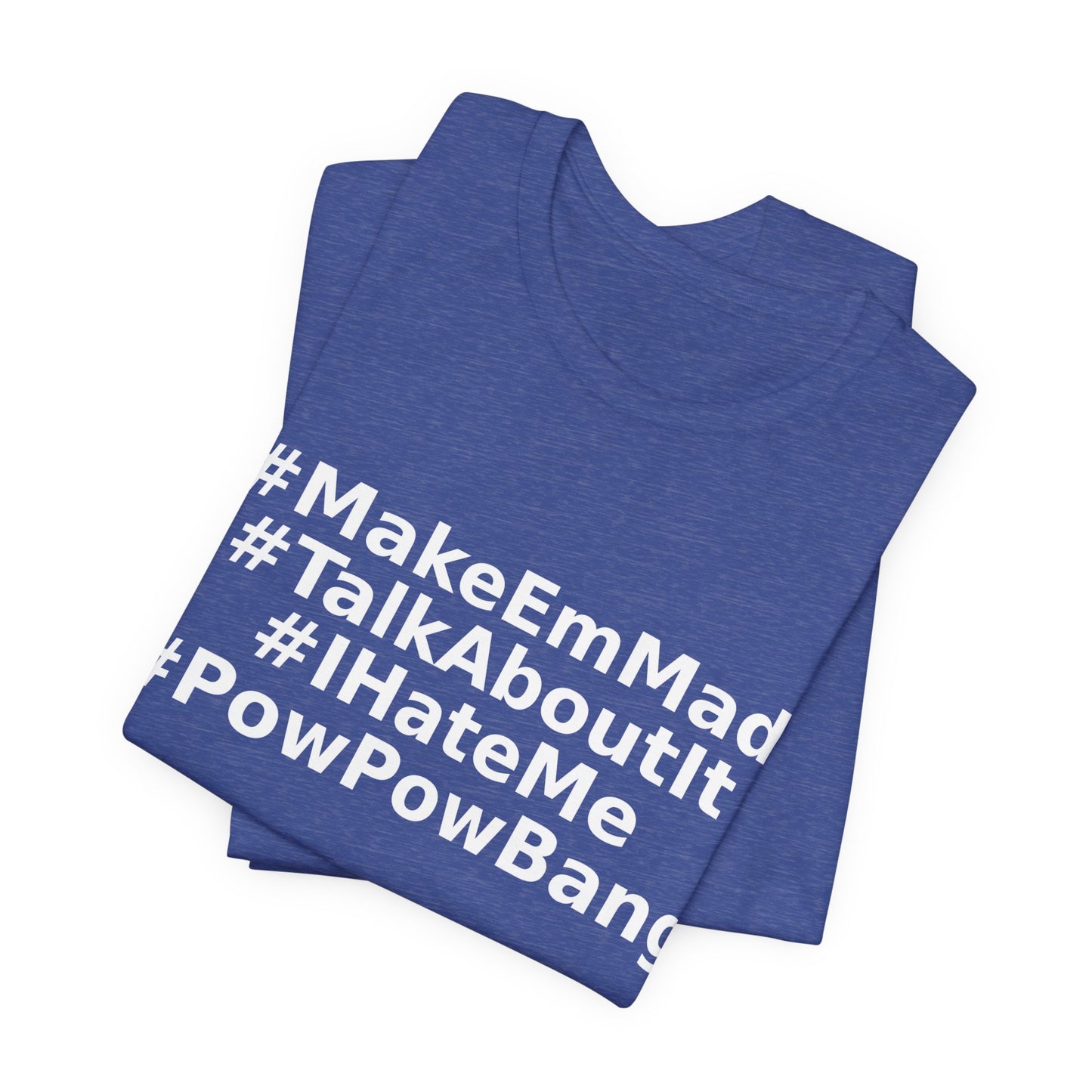 — #MakeEmMad Collection Stacked Oversized Boxy T-Shirt