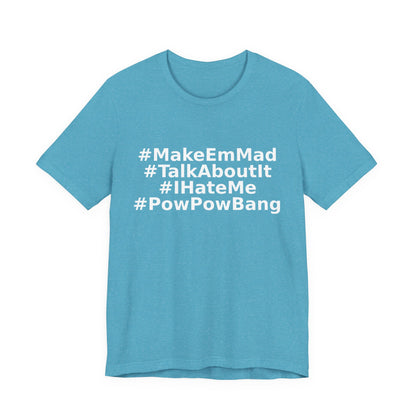 — #MakeEmMad Collection Stacked Oversized Boxy T-Shirt
