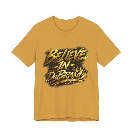 Believe In DaBrand Graphic Tee — Oversized Boxy Streetwear T-Shirt