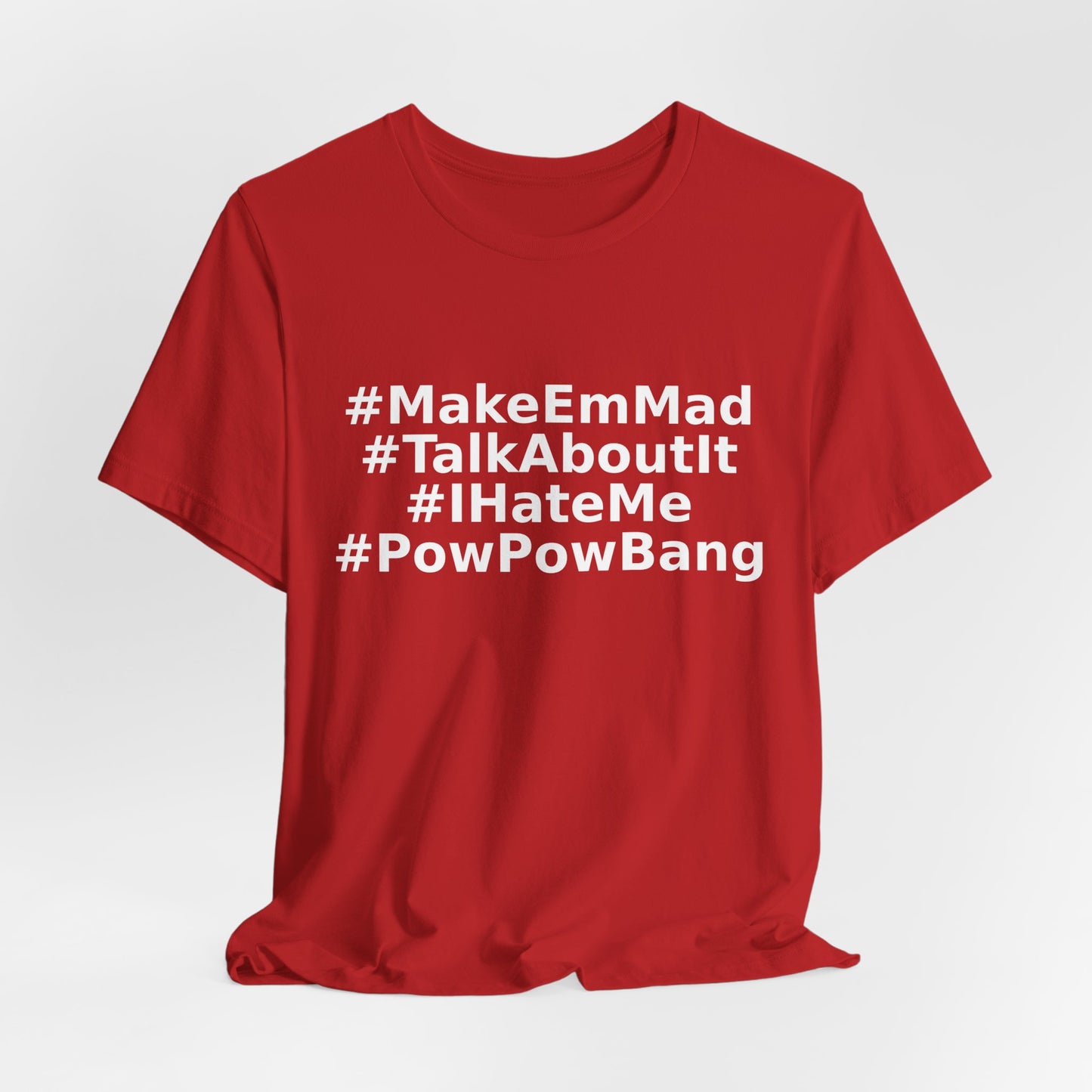 — #MakeEmMad Collection Stacked Oversized Boxy T-Shirt