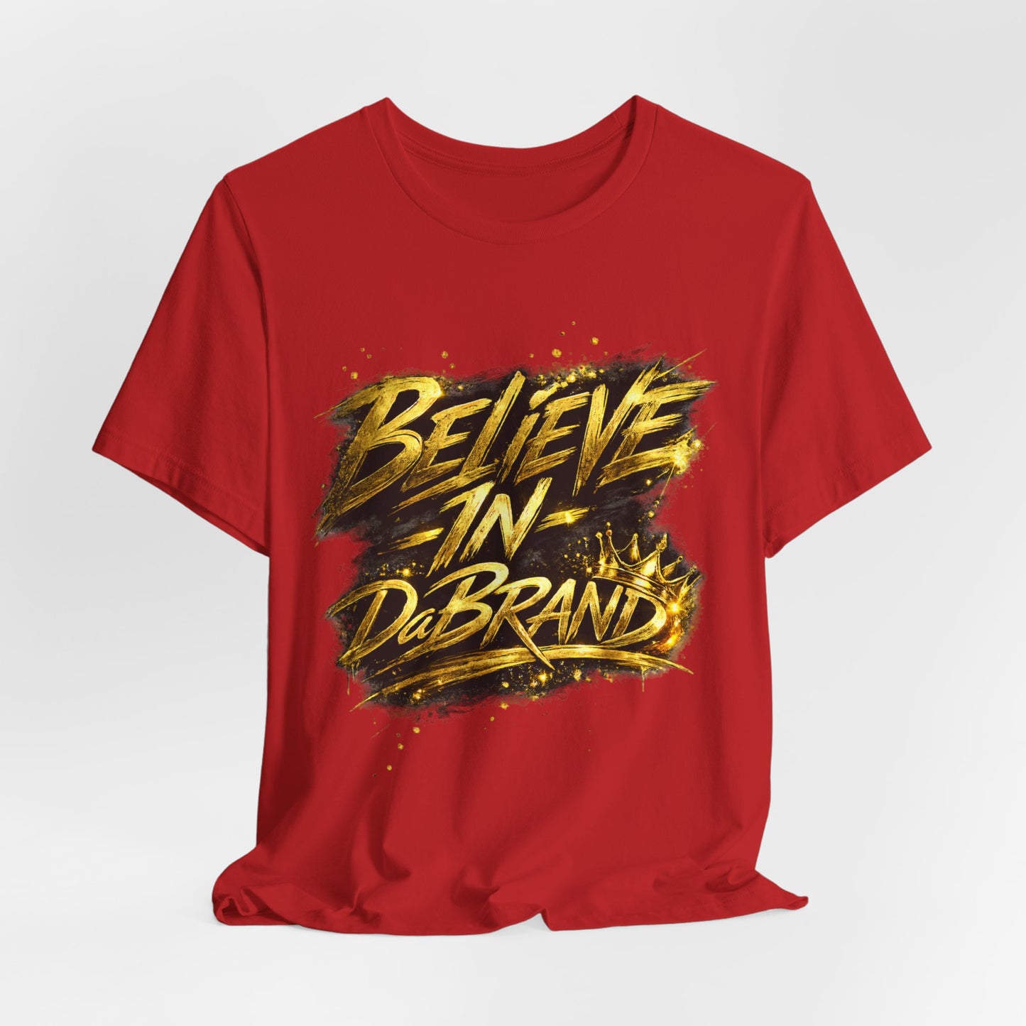 Believe In DaBrand Graphic Tee — Oversized Boxy Streetwear T-Shirt