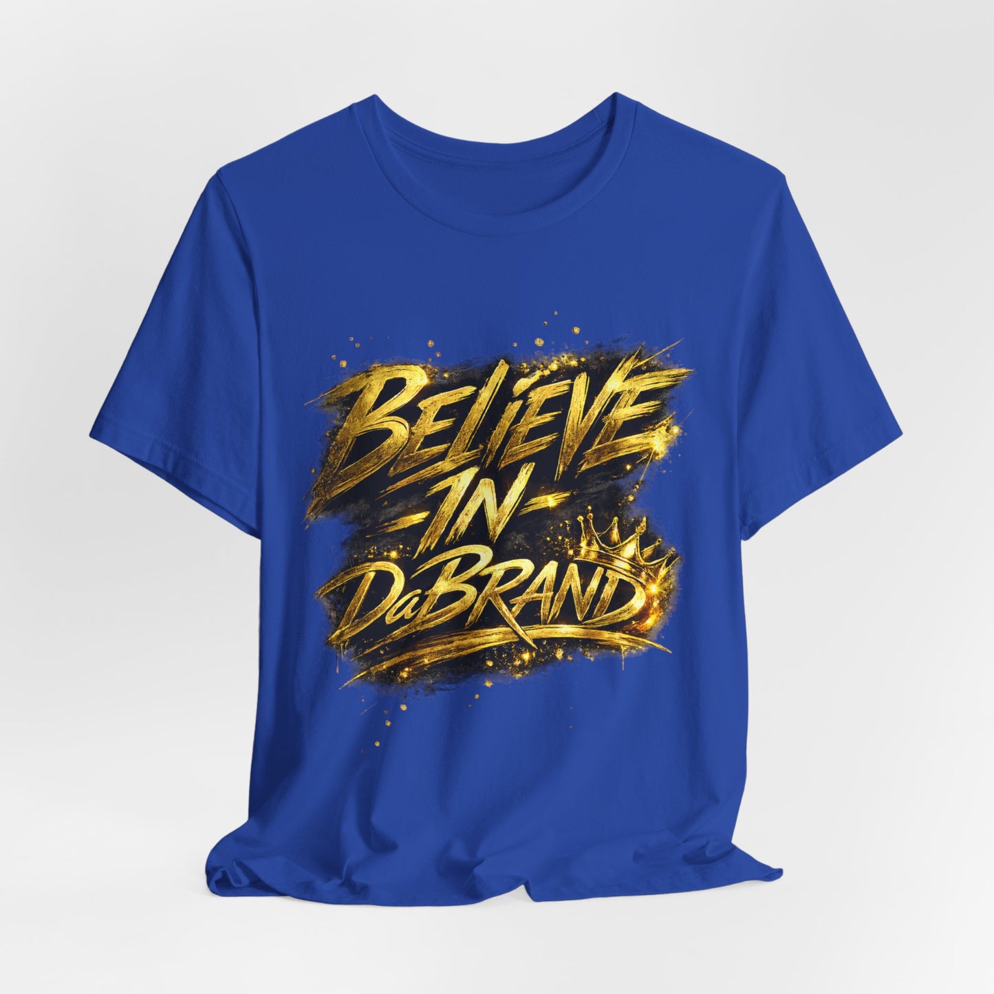 Believe In DaBrand Graphic Tee — Oversized Boxy Streetwear T-Shirt