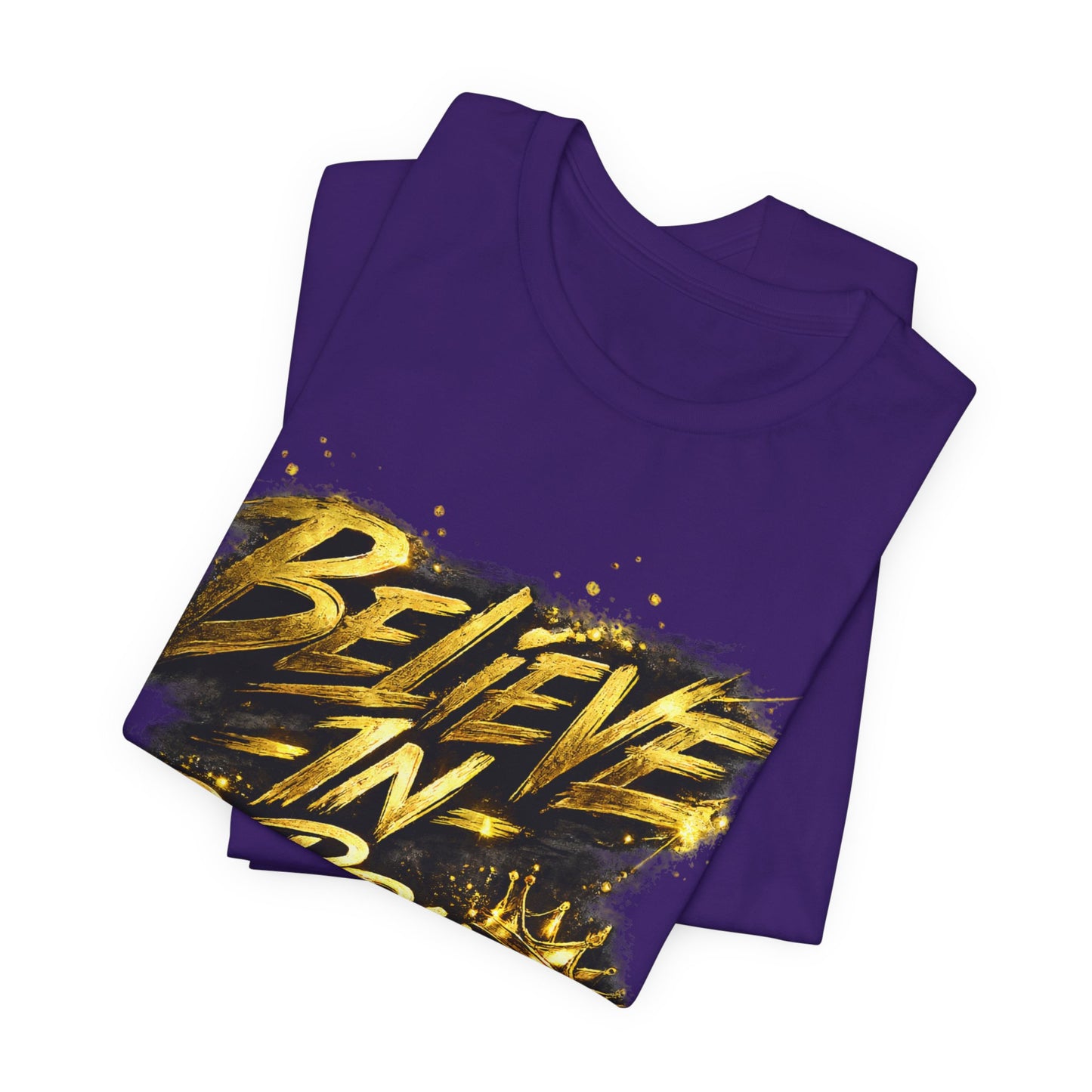 Believe In DaBrand Graphic Tee — Oversized Boxy Streetwear T-Shirt