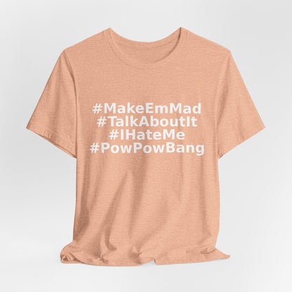 — #MakeEmMad Collection Stacked Oversized Boxy T-Shirt