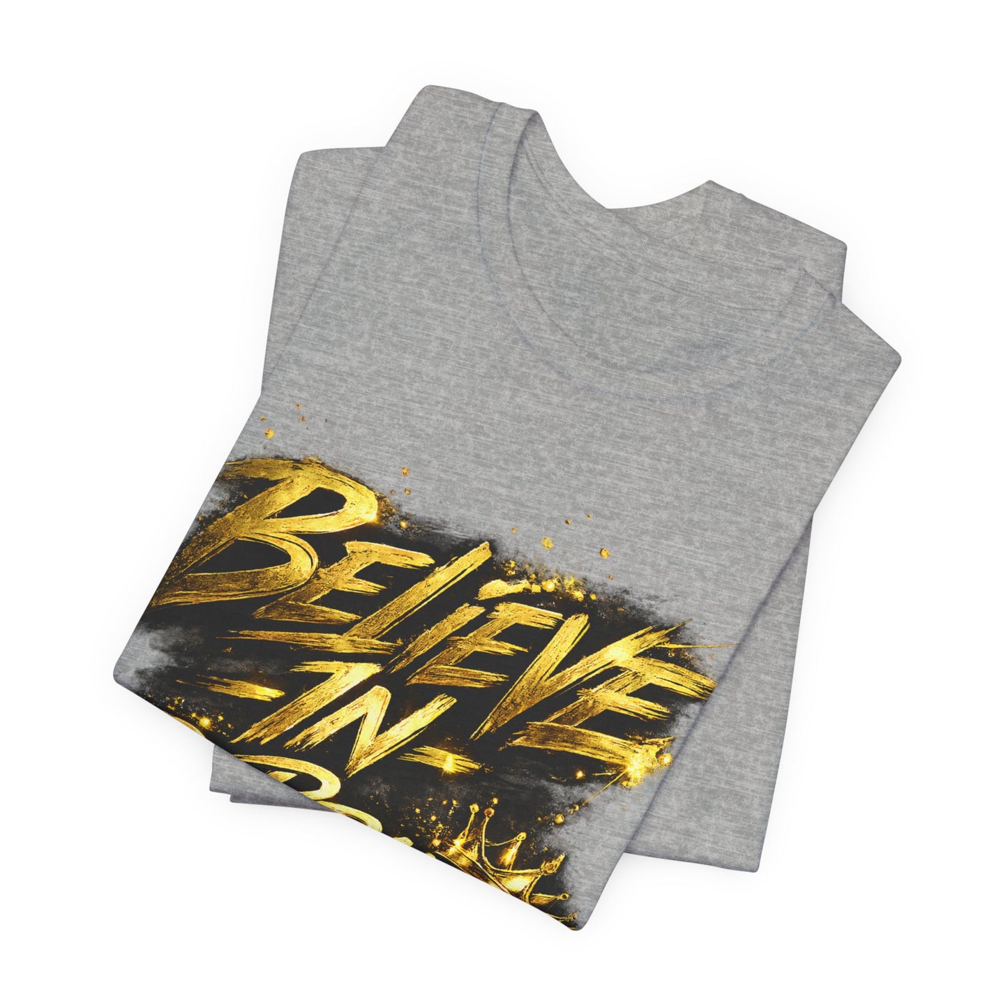 Believe In DaBrand Graphic Tee — Oversized Boxy Streetwear T-Shirt