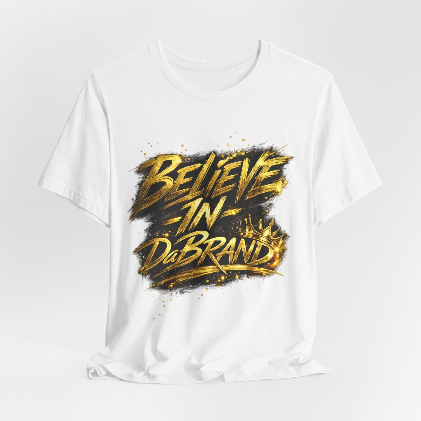 Believe In DaBrand Graphic Tee — Oversized Boxy Streetwear T-Shirt