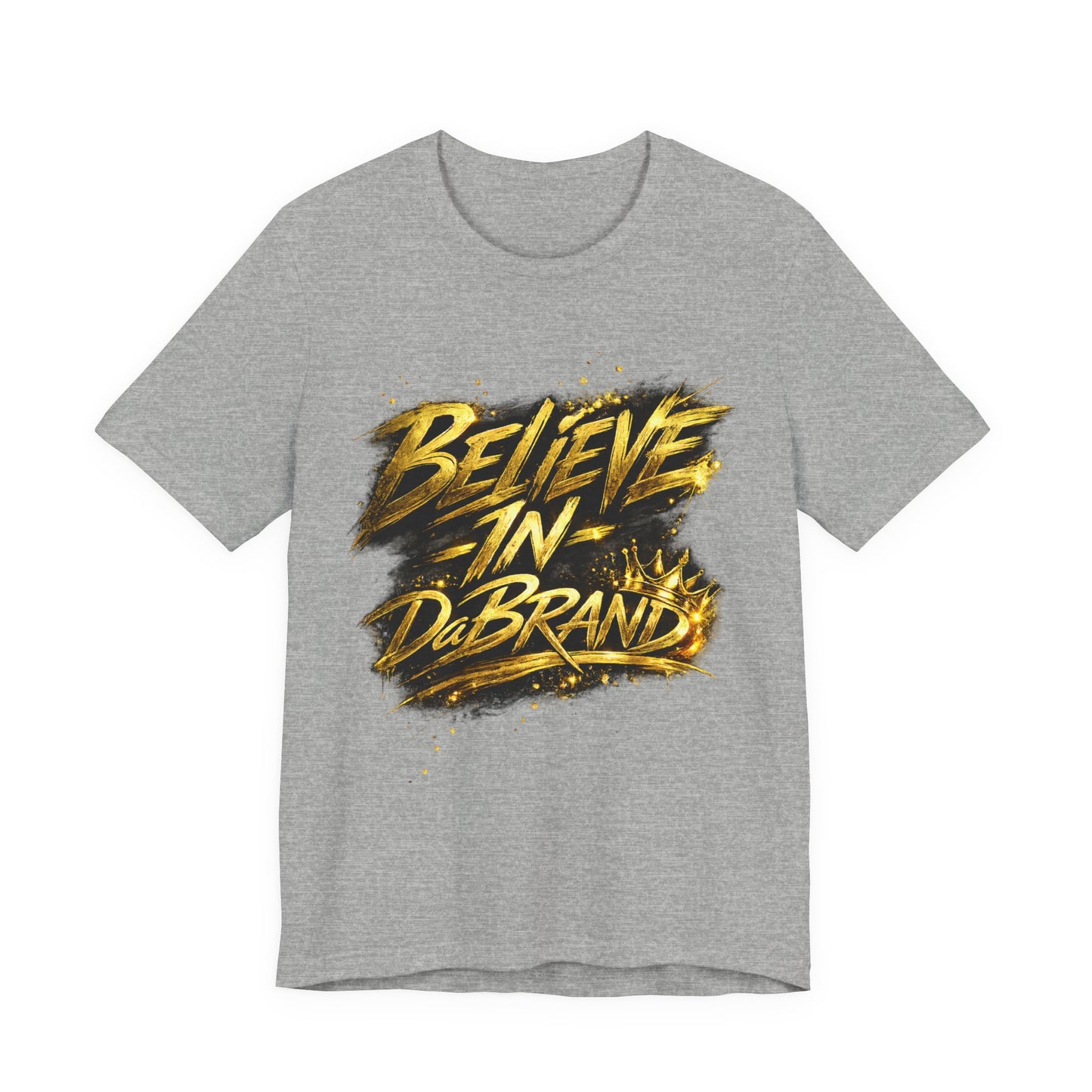 Believe In DaBrand Graphic Tee — Oversized Boxy Streetwear T-Shirt