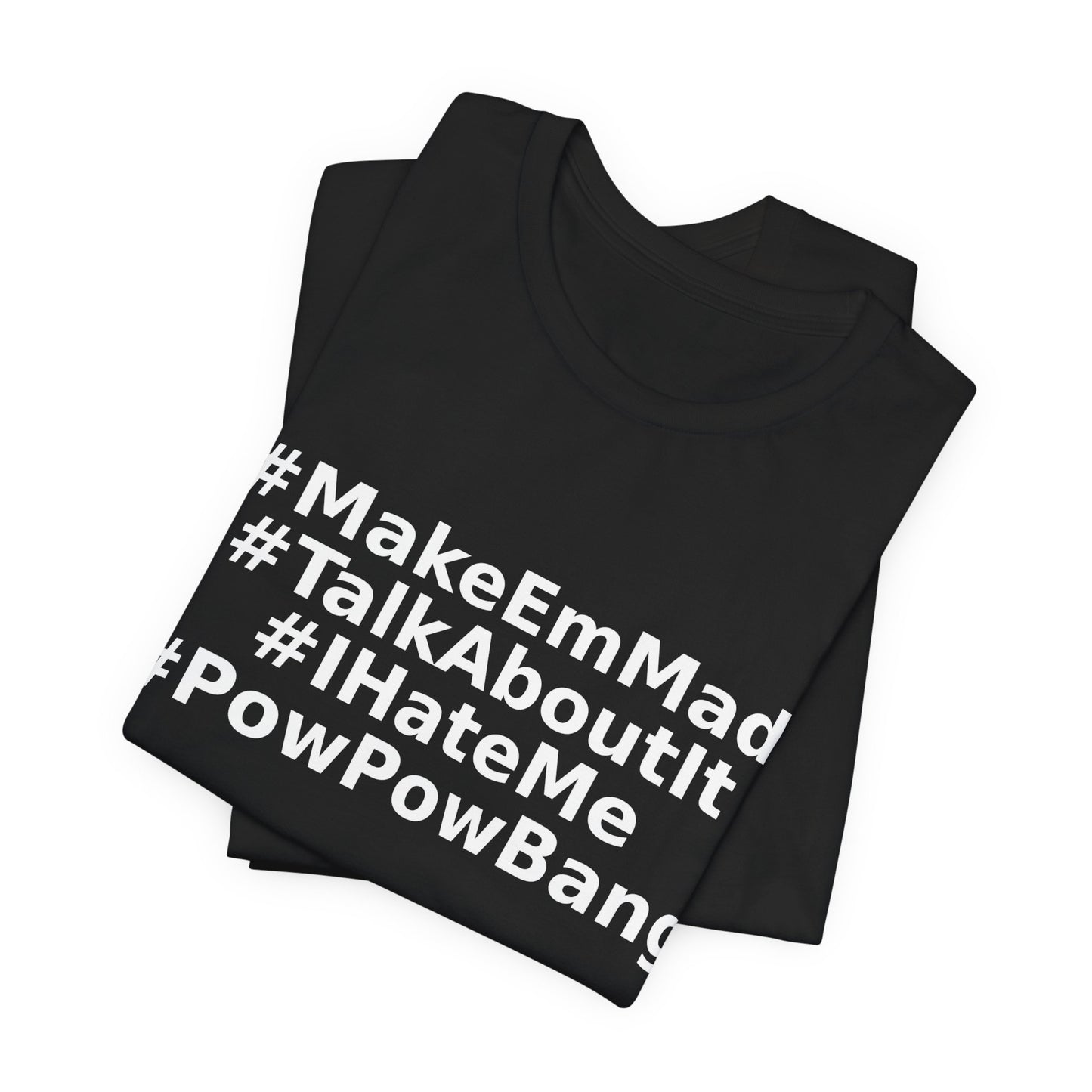 — #MakeEmMad Collection Stacked Oversized Boxy T-Shirt