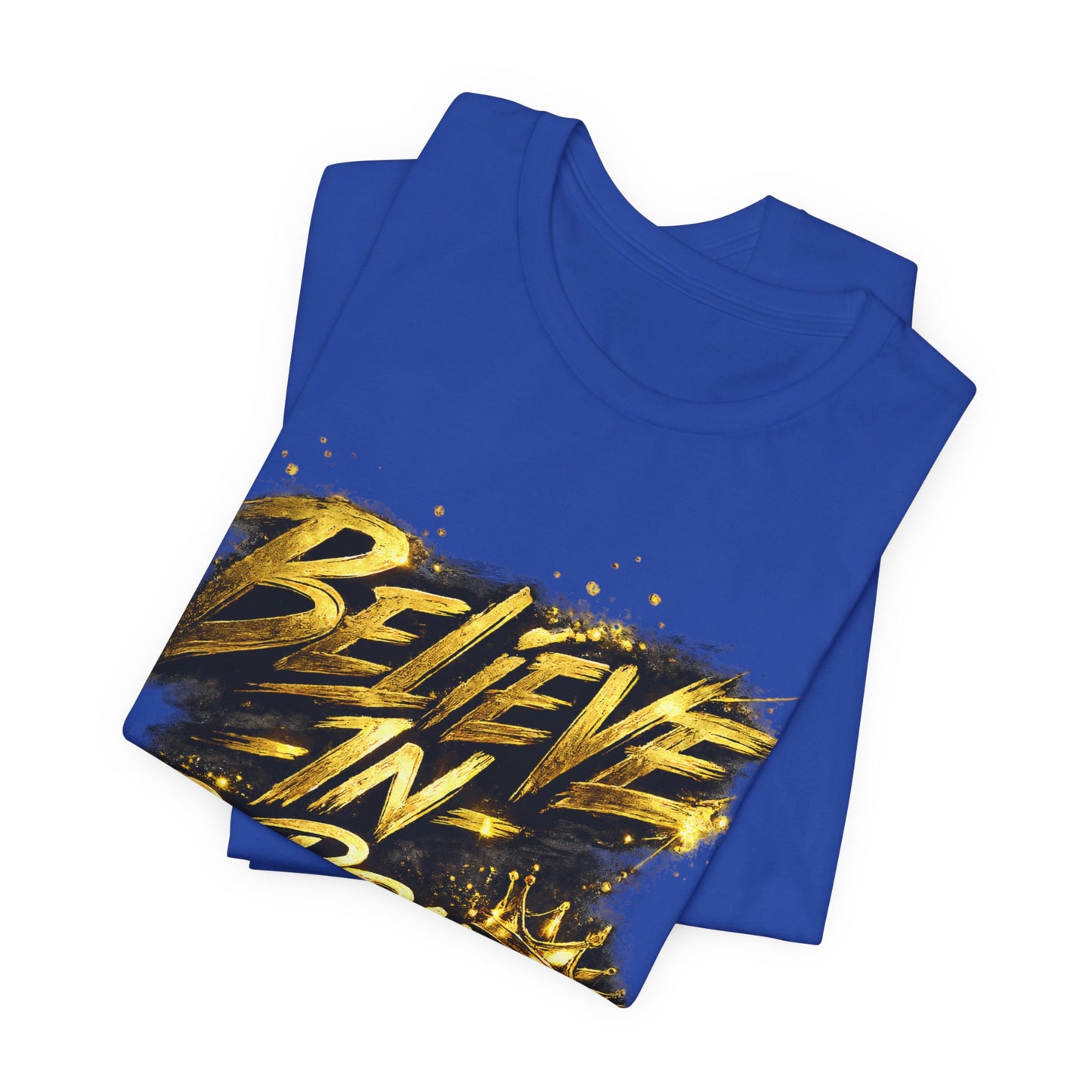 Believe In DaBrand Graphic Tee — Oversized Boxy Streetwear T-Shirt