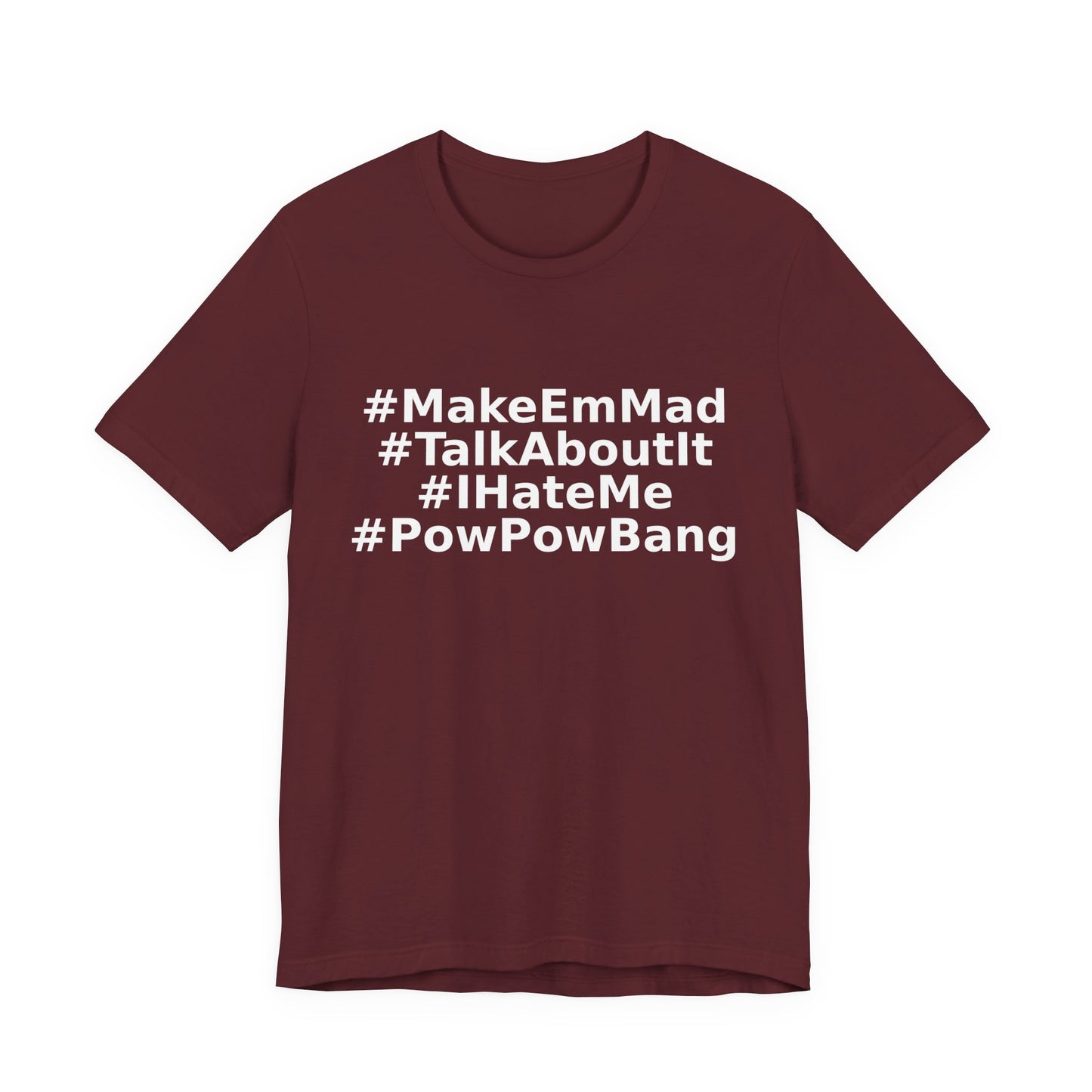 — #MakeEmMad Collection Stacked Oversized Boxy T-Shirt