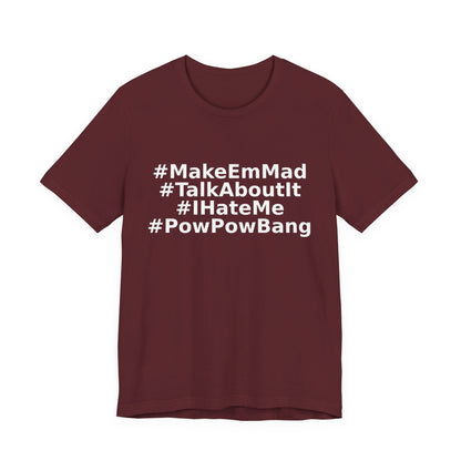 — #MakeEmMad Collection Stacked Oversized Boxy T-Shirt