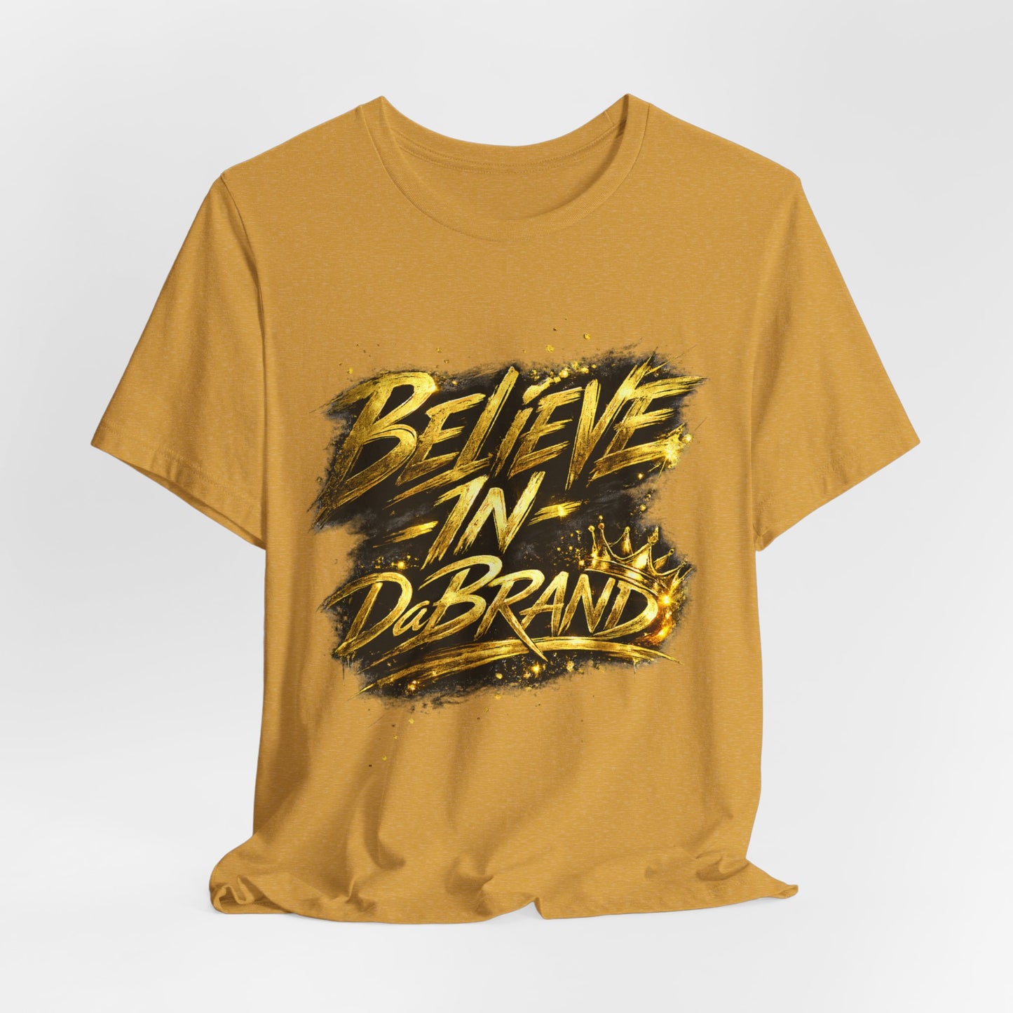 Believe In DaBrand Graphic Tee — Oversized Boxy Streetwear T-Shirt