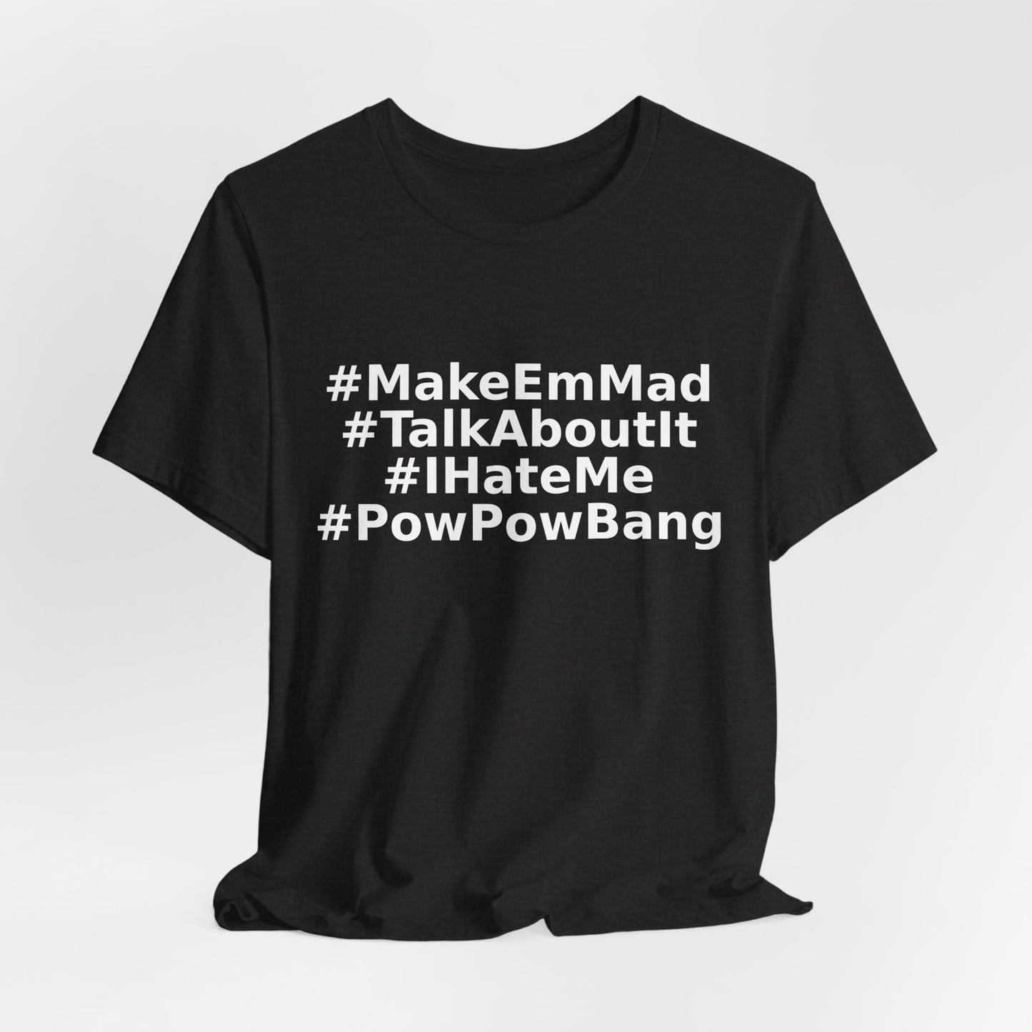 — #MakeEmMad Collection Stacked Oversized Boxy T-Shirt
