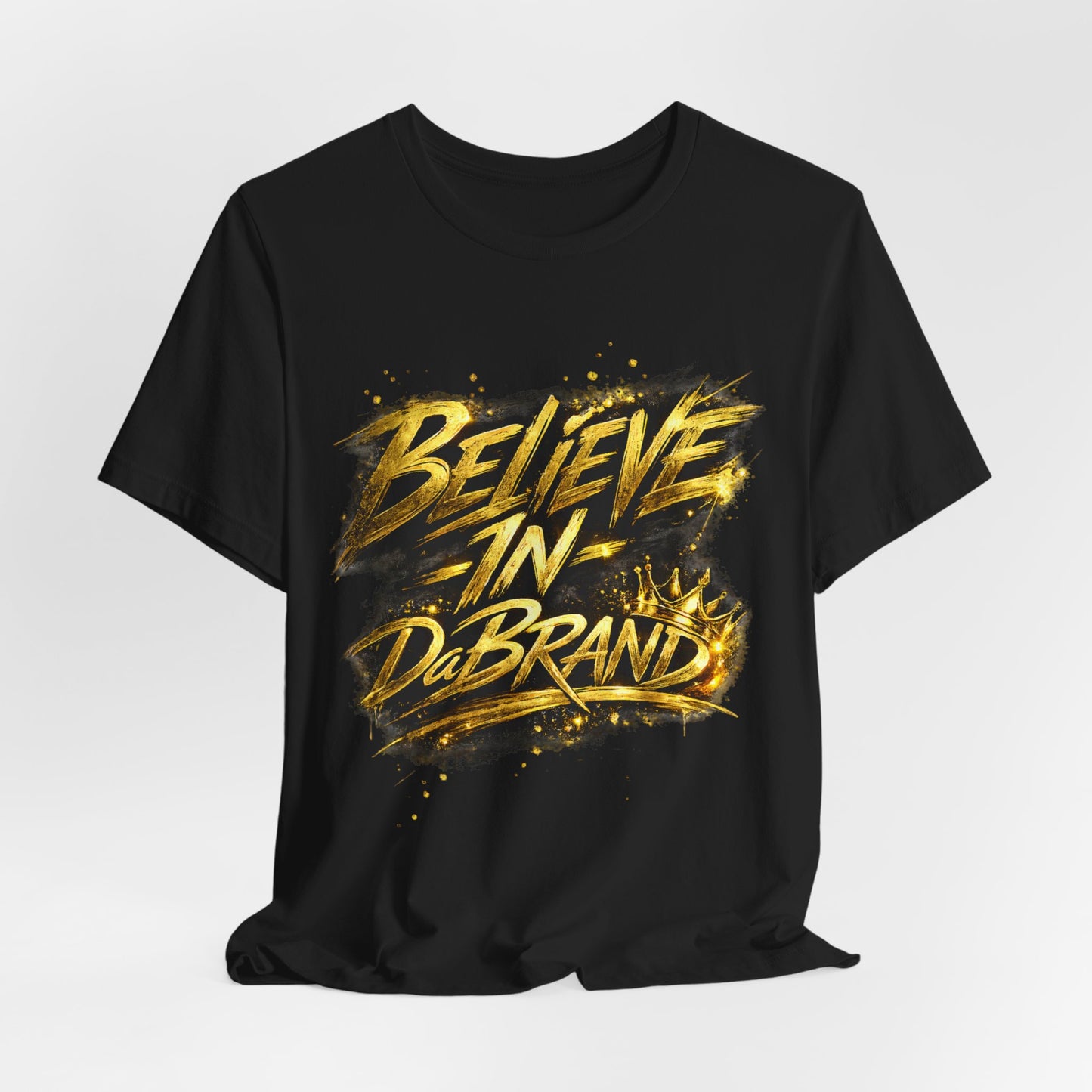 Believe In DaBrand Graphic Tee — Oversized Boxy Streetwear T-Shirt