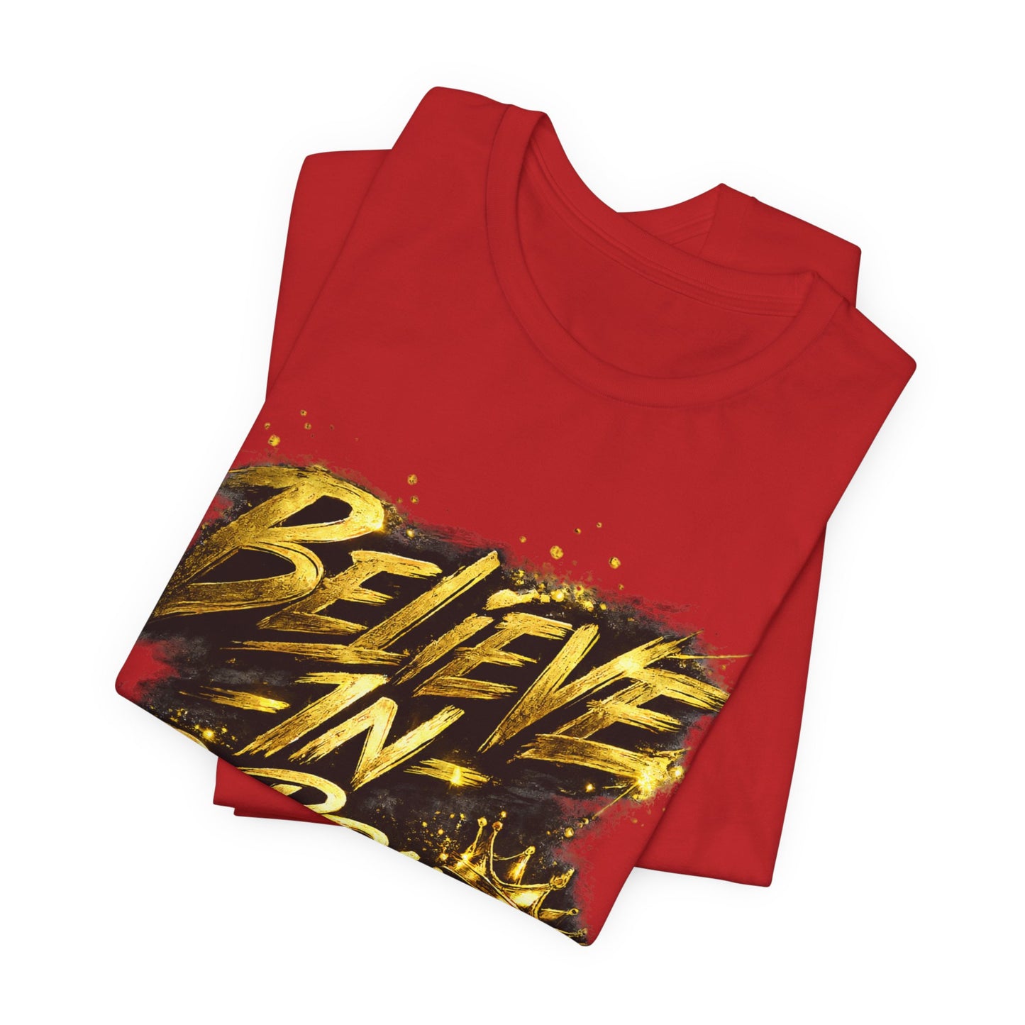 Believe In DaBrand Graphic Tee — Oversized Boxy Streetwear T-Shirt