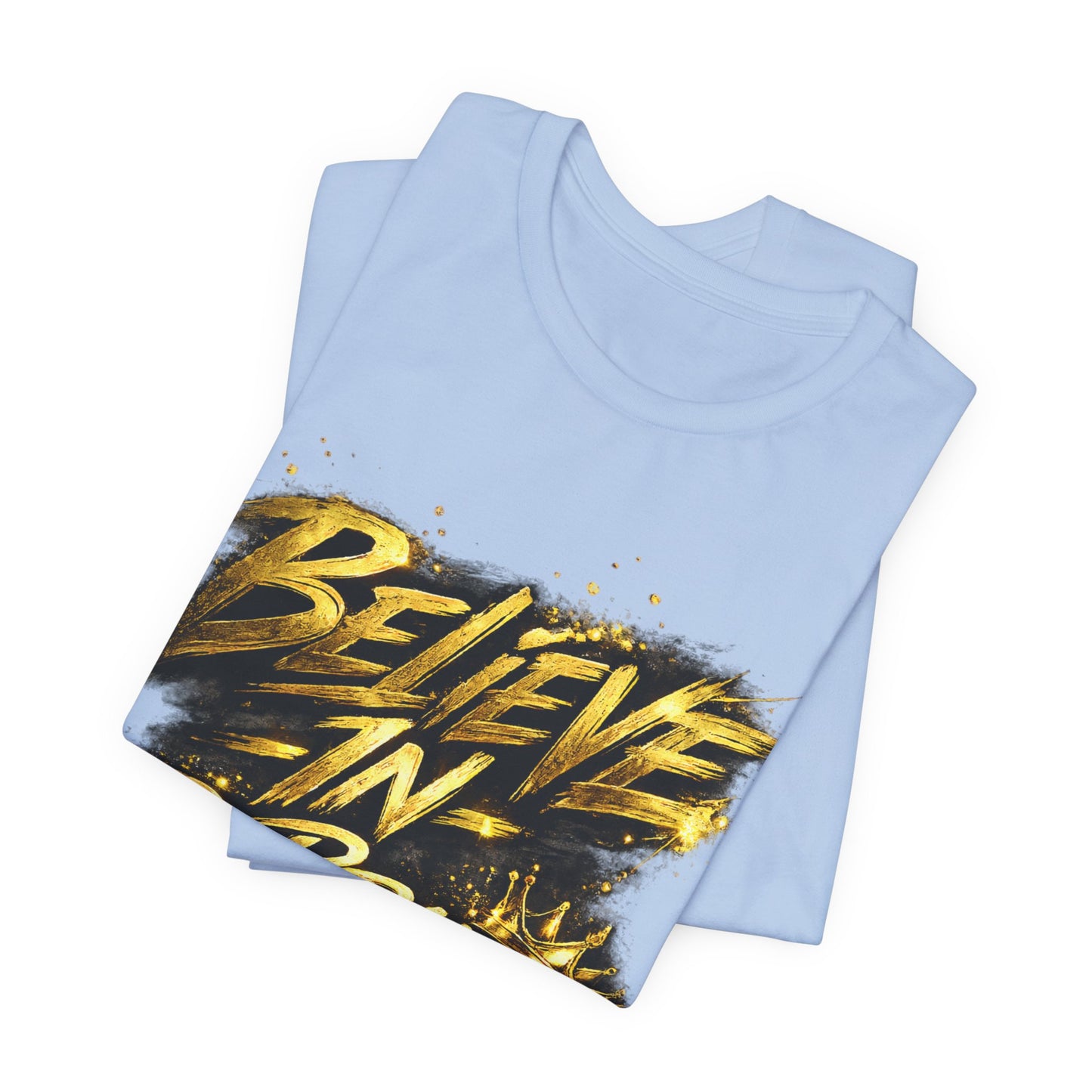 Believe In DaBrand Graphic Tee — Oversized Boxy Streetwear T-Shirt