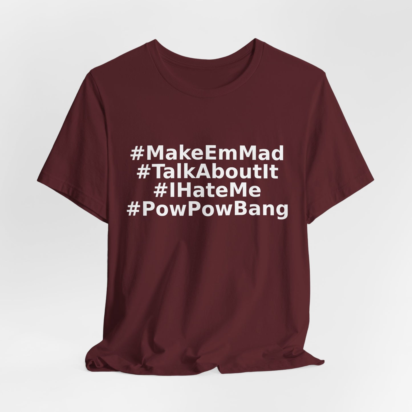— #MakeEmMad Collection Stacked Oversized Boxy T-Shirt