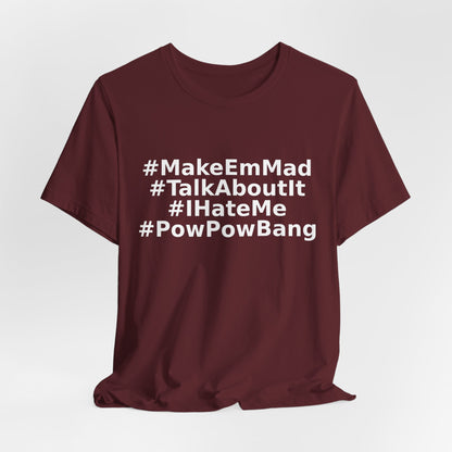 — #MakeEmMad Collection Stacked Oversized Boxy T-Shirt